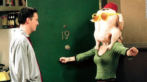 friends episode turkey on head|monica turkey.